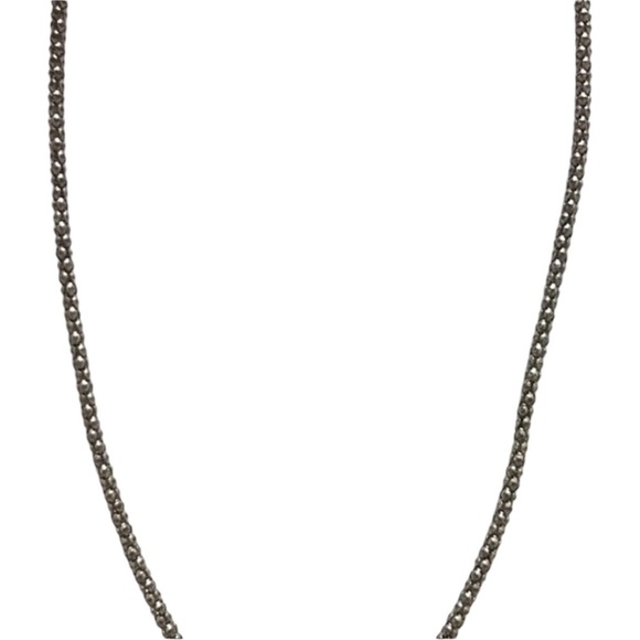 Red Faux Stone Pendant Necklace - Picture 5 of 9